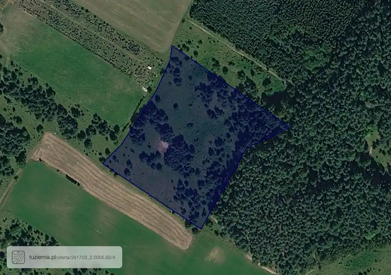 Działka na sprzedaż Jedwabno