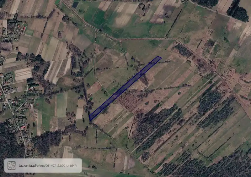 Działka na sprzedaż Bobowiska