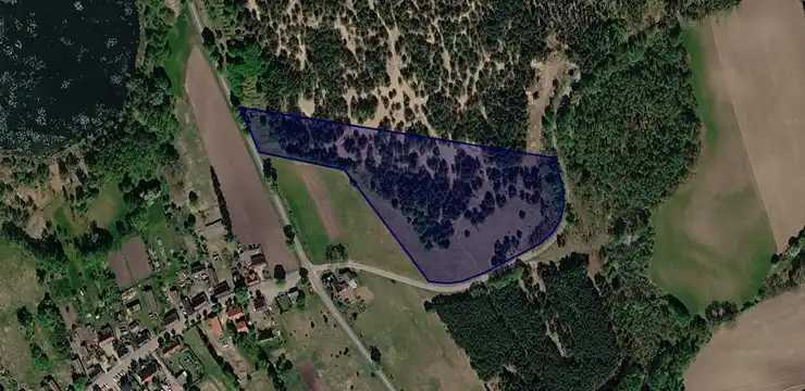 Działka na sprzedaż - ZACHODNIOPOMORSKIE, drawski, Drawsko Pomorskie, Mielenko Drawskie 244/4