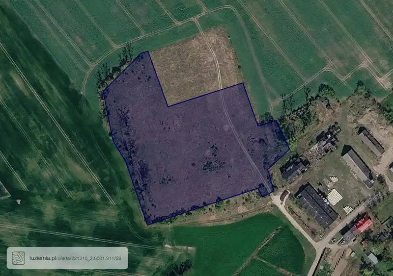 Działka na sprzedaż Barłożno