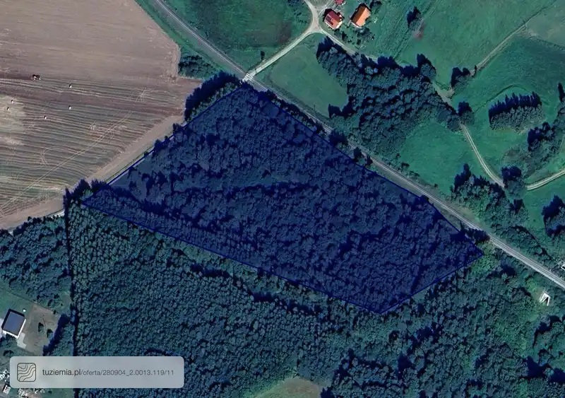 Działka na sprzedaż Rogiedle