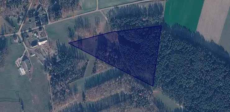Działka na sprzedaż - PODLASKIE, kolneński, Mały Płock, Ruda - Skroda 215