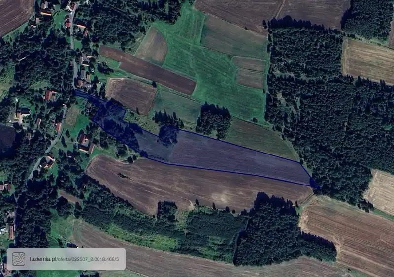 Działka na sprzedaż Sławnikowice