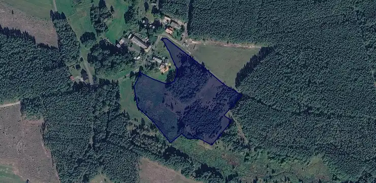 Działka na sprzedaż - DOLNOŚLĄSKIE, bolesławiecki, Osiecznica, Ołobok 161/1