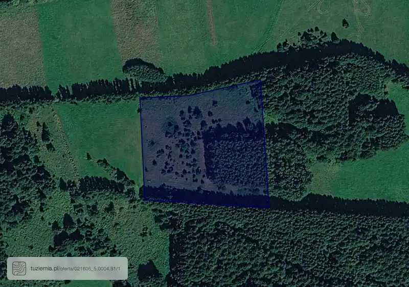 Działka na sprzedaż Krępa