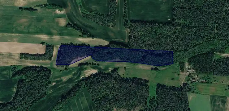 Działka na sprzedaż - KUJAWSKO-POMORSKIE, świecki, Warlubie, Komorsk 882/2