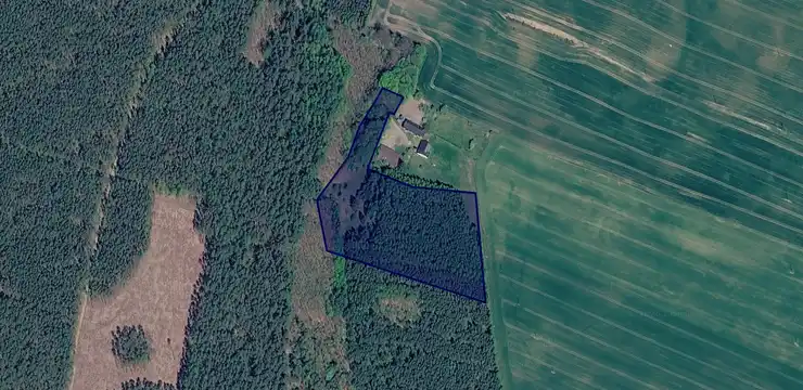 Działka na sprzedaż - WIELKOPOLSKIE, złotowski, Złotów, Krzywa Wieś 24