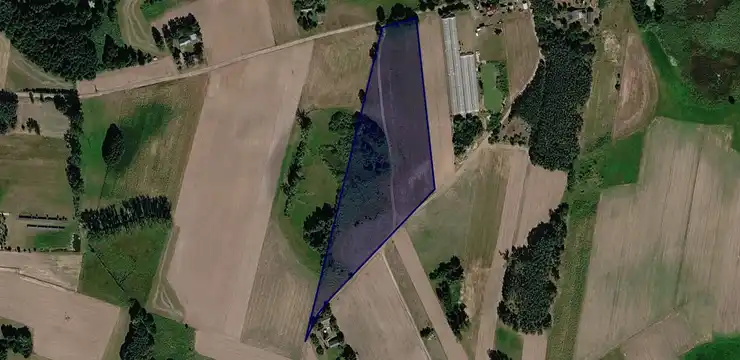 Działka na sprzedaż - WIELKOPOLSKIE, kolski, Dąbie, Domanin 124