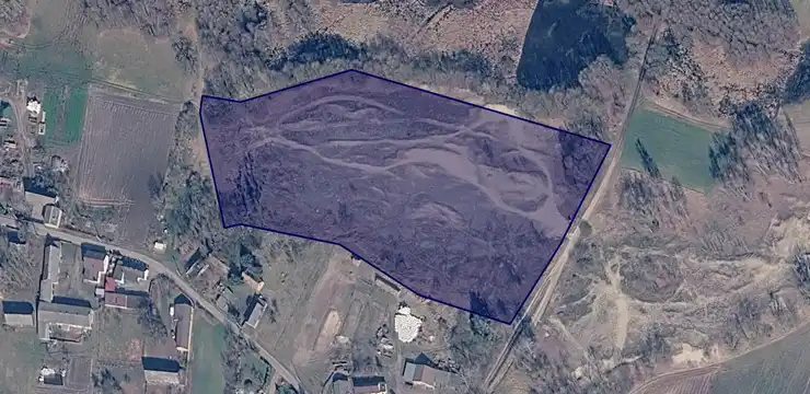 Działka na sprzedaż - WIELKOPOLSKIE, wrzesiński, Pyzdry, Wrąbczynek 353