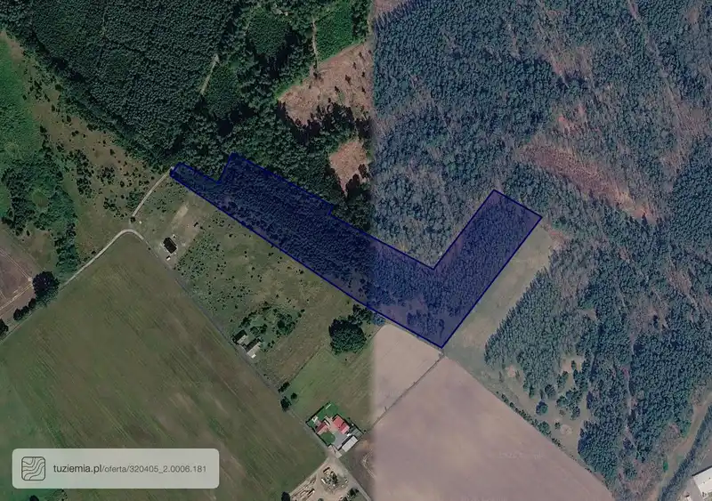 Działka na sprzedaż Krzywice