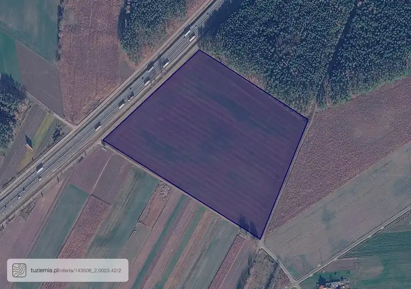 Działka na sprzedaż PGR Niegów