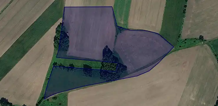 Działka na sprzedaż - OPOLSKIE, opolski, Popielów, Stare Siołkowice 843/3