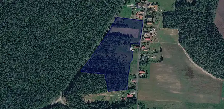 Działka na sprzedaż - DOLNOŚLĄSKIE, polkowicki, Radwanice, Nowy Dwór 30/11