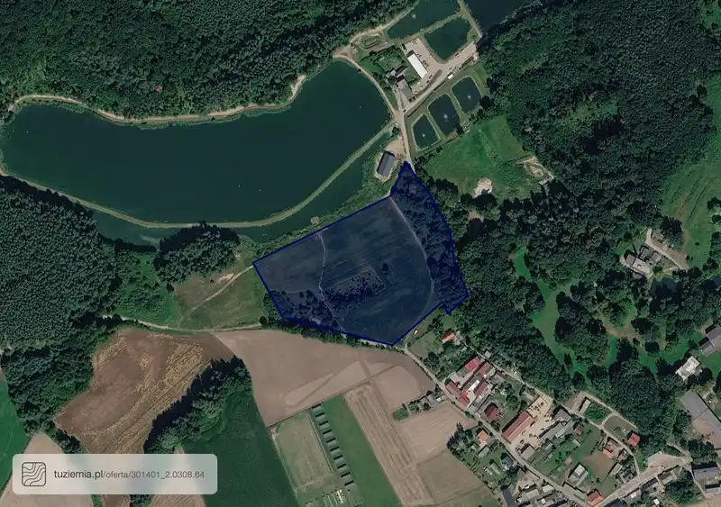Działka na sprzedaż Łężce