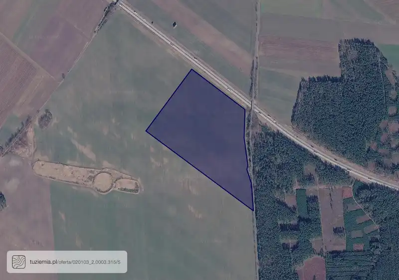 Działka na sprzedaż Krzyżowa