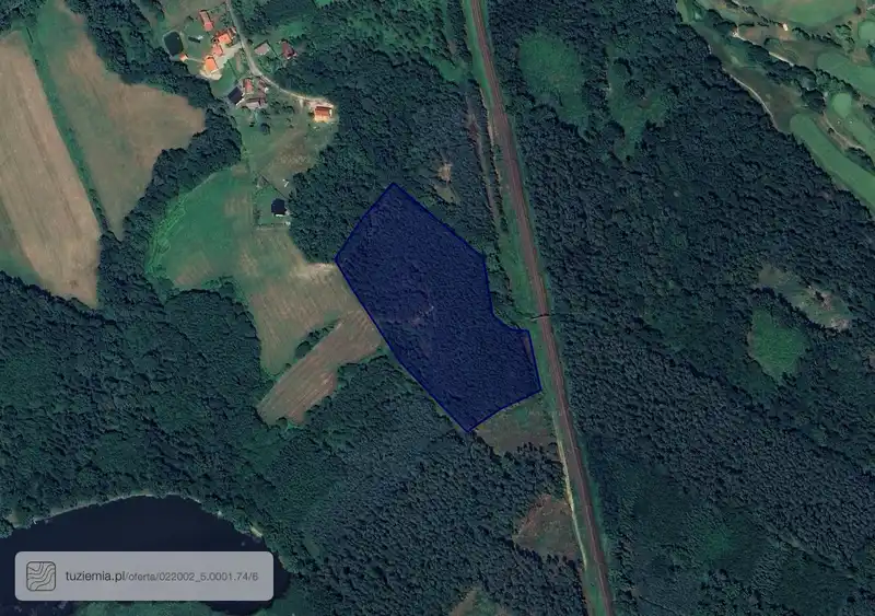Działka na sprzedaż Borów