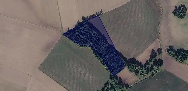 Działka na sprzedaż - WIELKOPOLSKIE, złotowski, Okonek, Glinki Mokre 2/1
