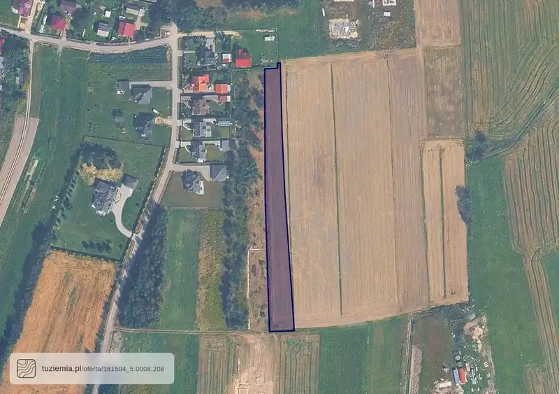 Działka na sprzedaż Klęczany