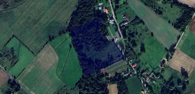Działka na sprzedaż - ZACHODNIOPOMORSKIE, koszaliński, Będzino, Wierzchominko 121/3