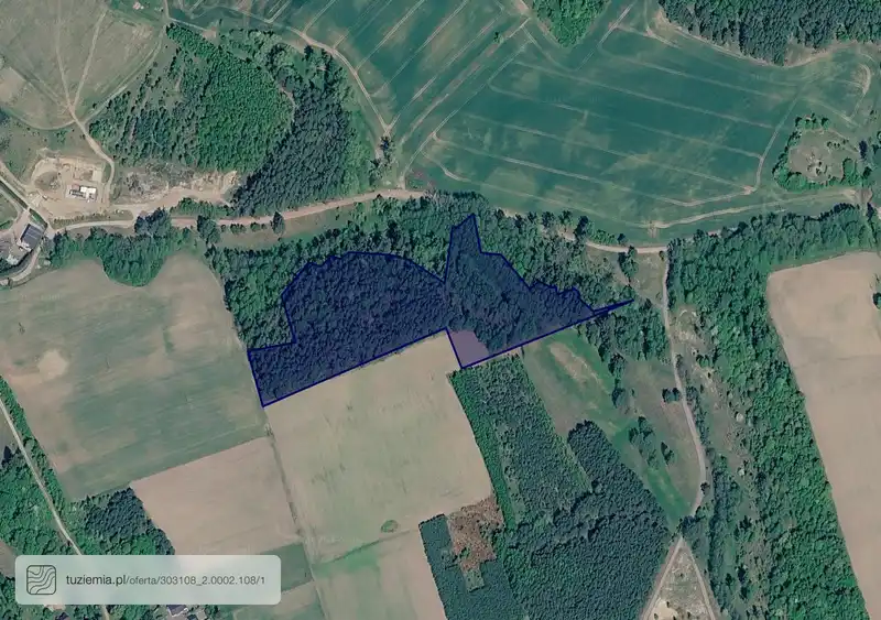 Działka na sprzedaż Krzywa Wieś