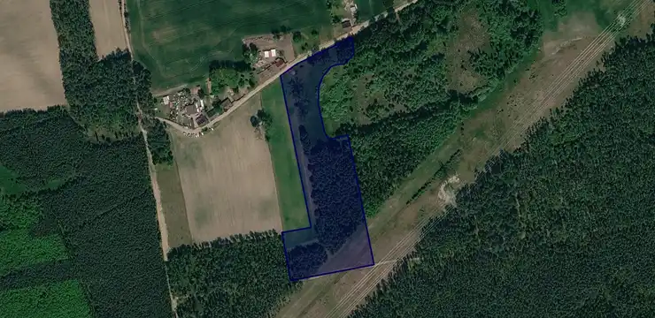 Działka na sprzedaż - WIELKOPOLSKIE, pilski, Ujście, Nowa Wieś Ujska 368/2
