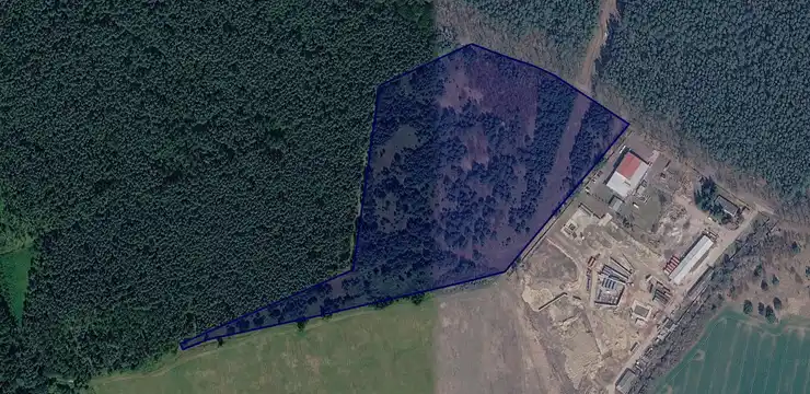 Działka na sprzedaż - ZACHODNIOPOMORSKIE, myśliborski, Dębno, Cychry 845/3