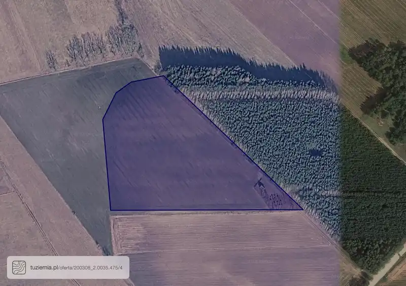 Działka na sprzedaż Samułki Duże I Małe
