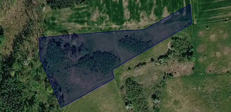 Działka na sprzedaż - ZACHODNIOPOMORSKIE, gryfiński, Chojna, Brwice 116