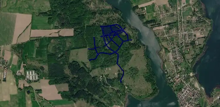 Działka na sprzedaż - WARMIŃSKO-MAZURSKIE, ostródzki, Dąbrówno, Lewałd Wielki 220/131