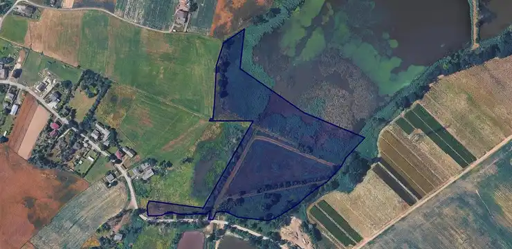 Działka na sprzedaż - ŚLĄSKIE, rybnicki, Lyski, Nowa Wieś 390/14