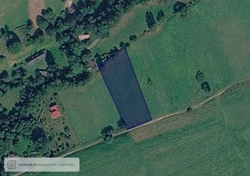 Działka na sprzedaż Krzyżowa