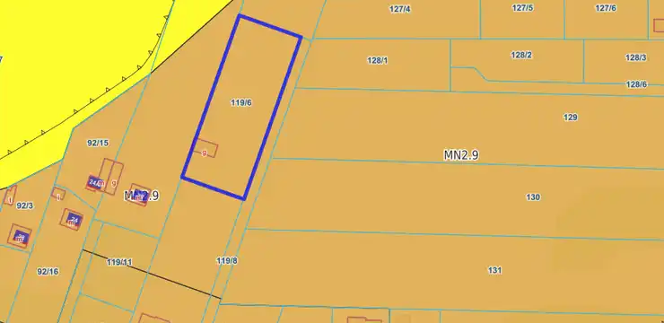 Działka na sprzedaż - MAZOWIECKIE, nowodworski, Czosnów, Kazuń Bielany 119/6