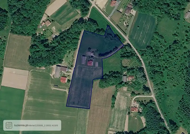 Działka na sprzedaż Łużna