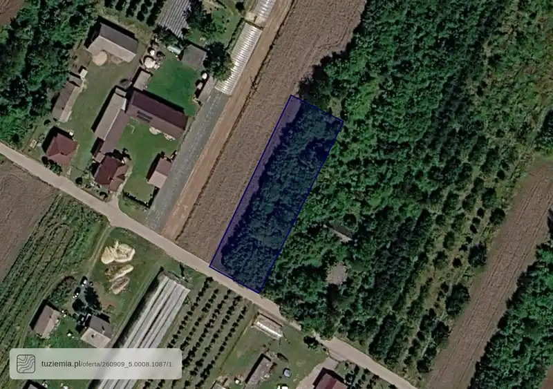 Działka na sprzedaż Linów