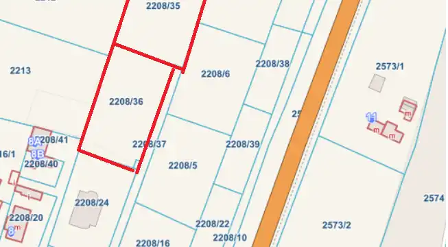 Działka na sprzedaż - ŚWIĘTOKRZYSKIE, starachowicki, Starachowice, Obręb 04 2208/35